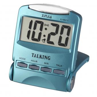 Custom Classic Folding Desktop Talking Clock,Classic Folding