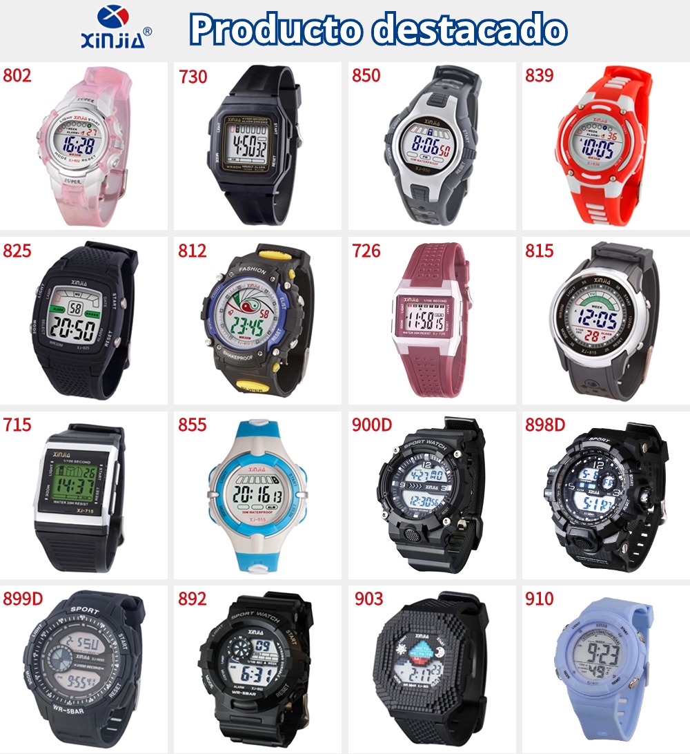 Producto característico del fabricante de relojes digitales