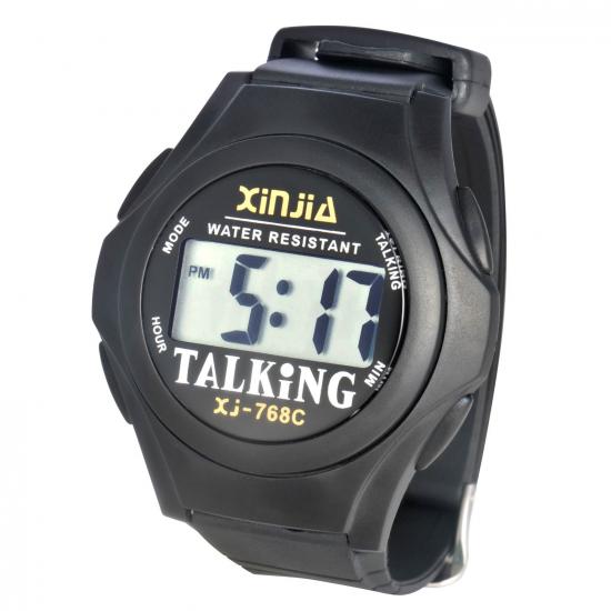 Black Mans Talking Wrist Watch