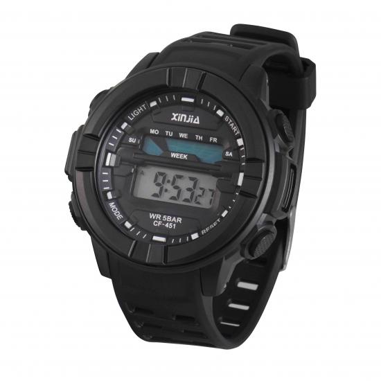 Water Resistant Sport Digital Wrist Watch