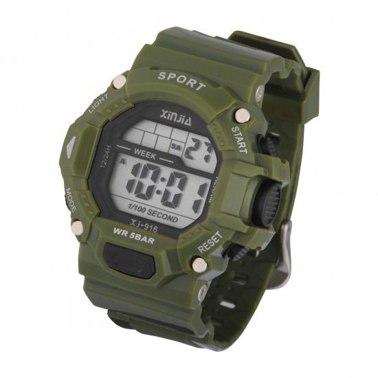 Water Resistant Sport Digital Wrist Watch