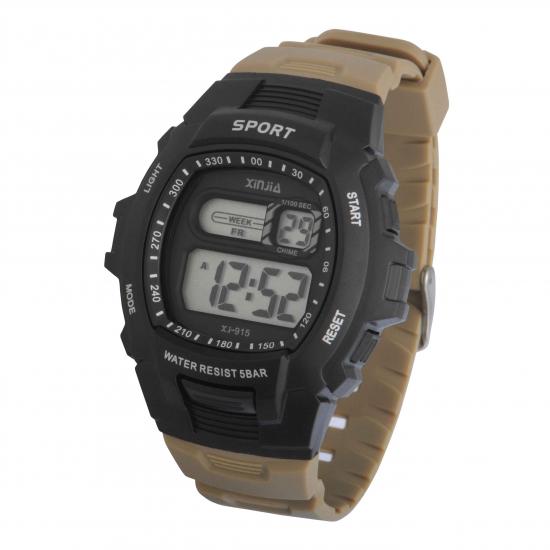 Water Resistant Sport Digital Wrist Watch